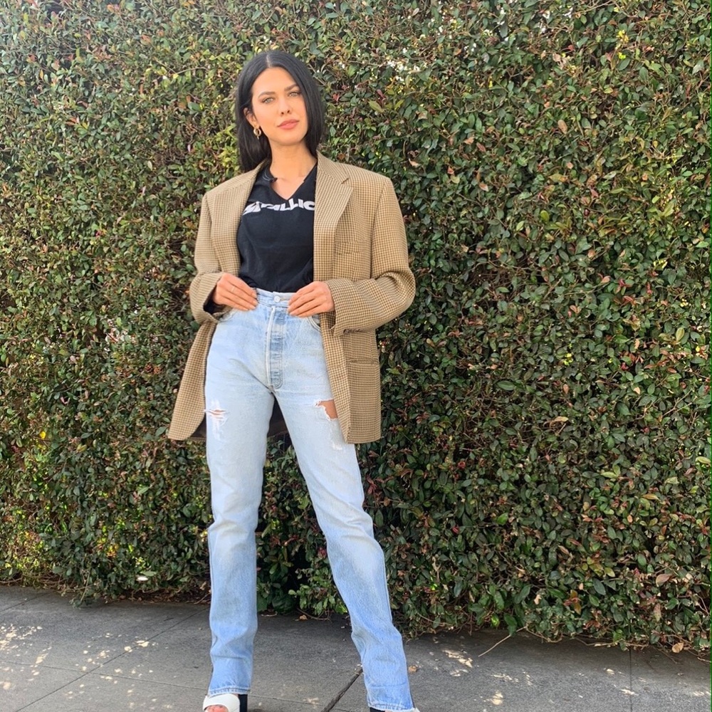 HIGHWAISTED REWORKED MATTEA 501 VINTAGE LEVI DENIM